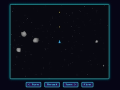 Peli Asteroids Game