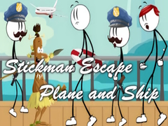 Peli Stickman Escape - Plane and Ship