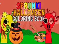 Peli Sprunki Halloween Coloring Book