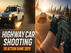 Peli Highway Car Shooting 3D Action Game 2025