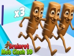 Peli Brainrot Mob Clash 3D