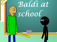 Peli Baldi at school