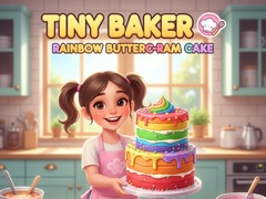 Peli Tiny Baker: Rainbow Buttercream Cake