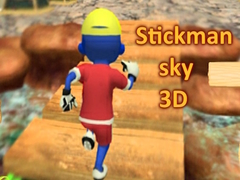 Peli Stickman sky 3D