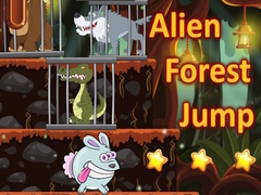 Peli Alien Forest Jump
