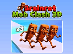 Peli Brainrot Mob Clash 3D