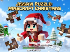 Peli Jigsaw Puzzle: Minecraft Christmas