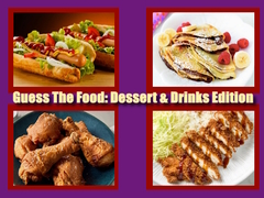 Peli Guess The Food: Dessert & Drinks Edition