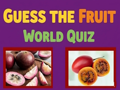 Peli Guess The Fruit World Quiz