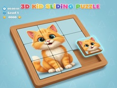 Peli 3D Kid Sliding Puzzle