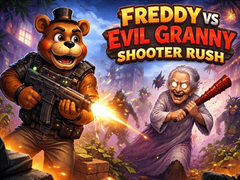 Peli Freddy vs Evil Granny Shooter Rush