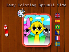 Peli Easy Coloring Sprunki Time