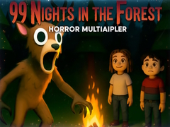 Peli 99 Nights in the Forest. Horror Multiplayer
