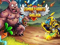 Peli Zombie Rabbits vs Sheldon