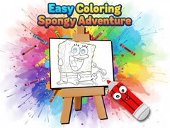 Peli Easy Coloring Spongy Adventure