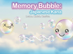 Peli Memory Bubble: Japanese Kana