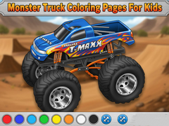 Peli Monster Truck Coloring Pages For Kids