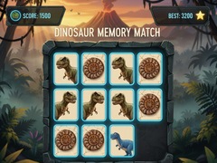 Peli Dinosaur Memory Match