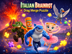 Peli Italian Brainrot Drag Merge Puzzle