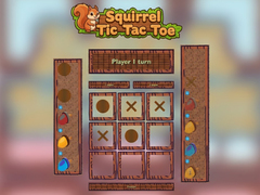 Peli Squirrel Tic Tac Toe