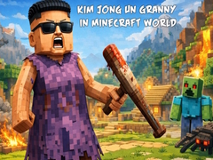 Peli Kim Jong Un Granny in Minecraft World