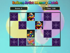 Peli Balloon Artist Memory Match