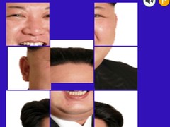 Peli Kim Jong Un Tile Puzzle