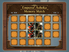 Peli Emperor Ashoka Memory Match