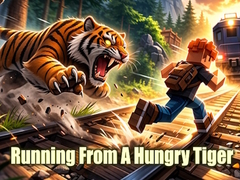 Peli Running From A Hungry Tiger