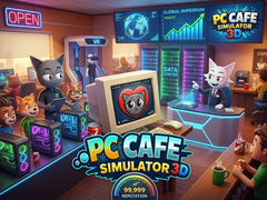 Peli PC Cafe Simulator 3D