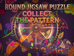 Peli Round jigsaw Puzzle - Collect the Pattern