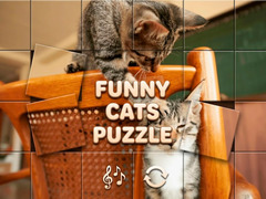 Peli Funny Cats Puzzle