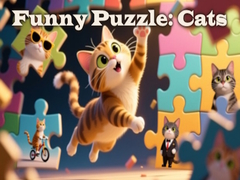 Peli Funny Puzzle: Cats