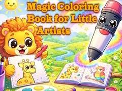 Peli Magic Coloring Book for Little Artists