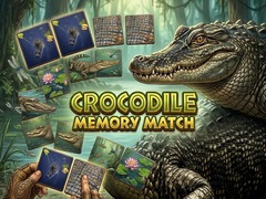 Peli Crocodile Memory Match
