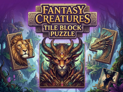 Peli Fantasy Creatures Tile Block Puzzle