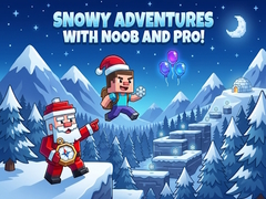 Peli Snowy Adventures with Noob and Pro!