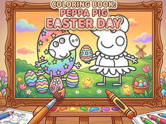 Peli Coloring Book: Peppa Pig Easter Day