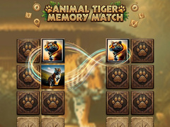 Peli Animal Tiger Memory Match