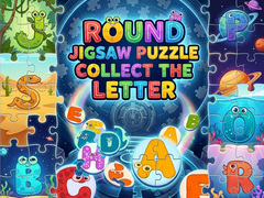 Peli Round Jigsaw Puzzle - Collect the Letter