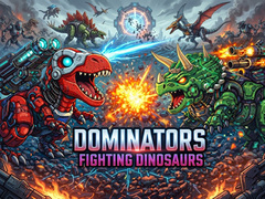 Peli Dominators: Fighting Dinosaurs