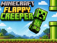 Peli Minecraft Flappy Creeper