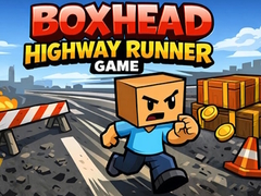 Peli Boxhead Highway Runner Game