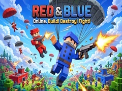 Peli Red & Blue: Online. Build! Destroy! Fight!
