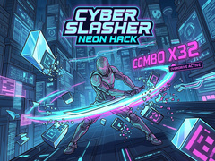 Peli Cyber Slasher: Neon Hack