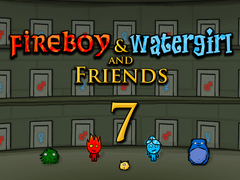 Peli Fireboy & Watergirl 7: and Friends