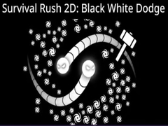 Peli Survival Rush 2D: Black White Dodge