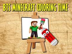 Peli BTS Minecraft Coloring Time