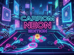 Peli Carrom Neon Edition
