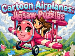Peli Cartoon Airplanes: Jigsaw Puzzles